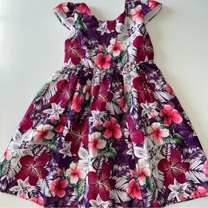 Girls Party Flower Dress